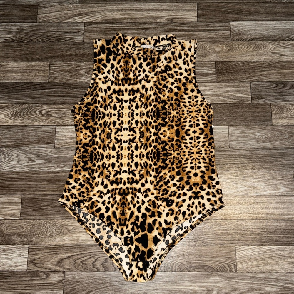 Leopard body suit